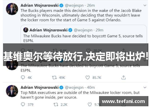 基维奥尔等待放行,决定即将出炉!